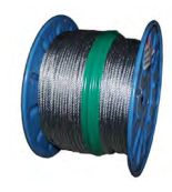 RVS KABEL OP HASPEL 3 mm - 100 M