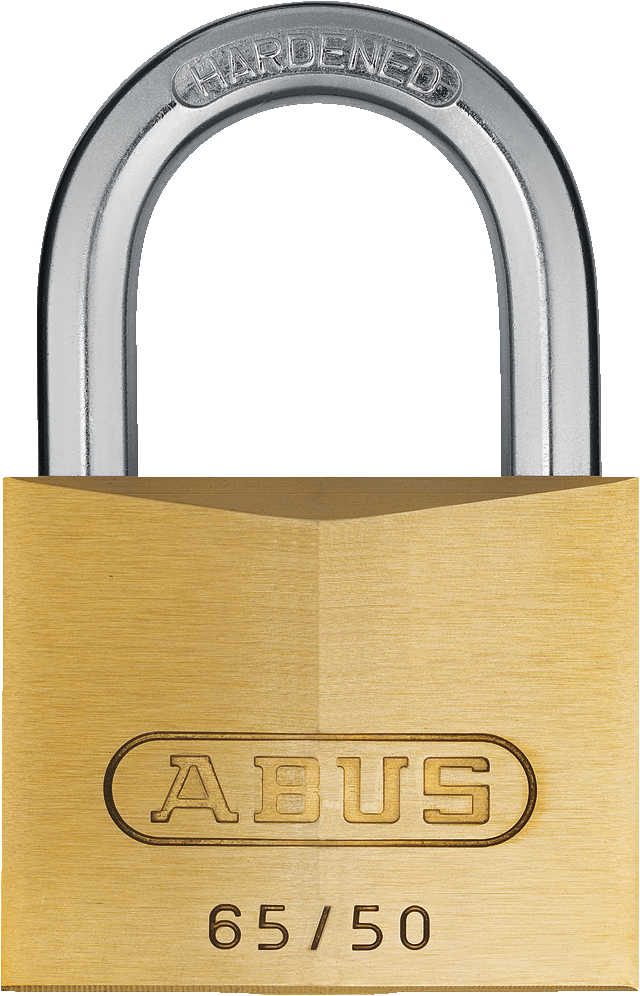 HANGSLOT ABUS 65 MESSING