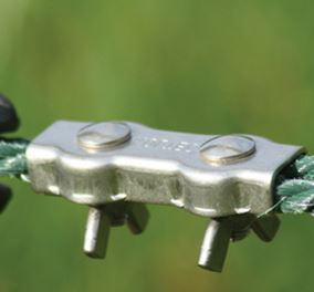 KOLTEC VERBINDERS VOOR KOORD TOT 8 MM, RVS/INOX, MET VLEUGELMOEREN