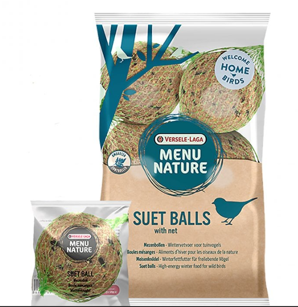 MENU NATURE 25 SUET BALLS WITH NET (BOX 36) 2,25 KG