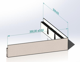 AQUA-EDGING AFWERKBUITENHOEK ZWART