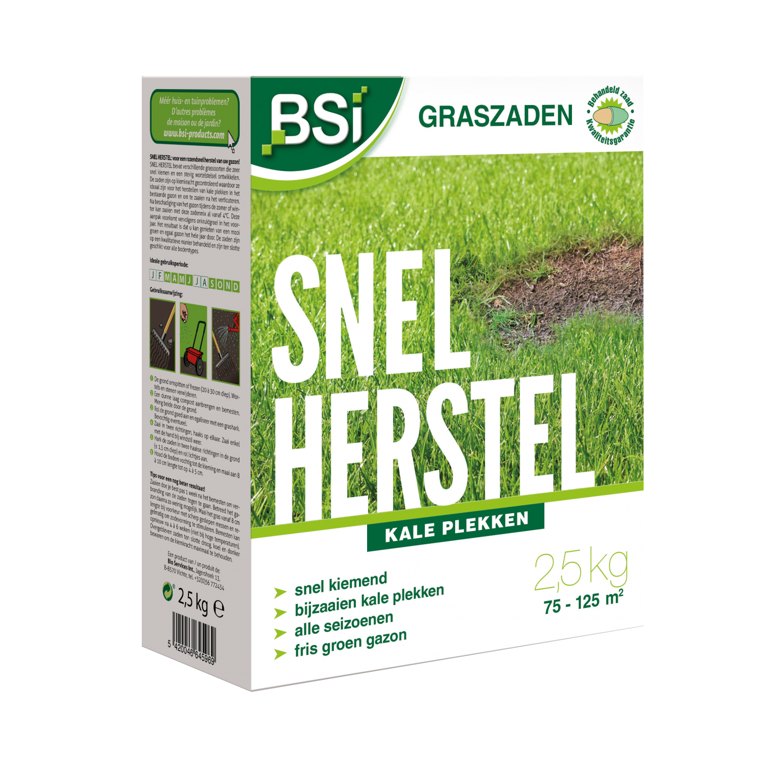 BSI GRASZAAD HERSTEL 2,5 KG