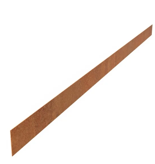 AFBOORDING CORTENSTAAL STROOK - 3000 x 300 x 2 MM