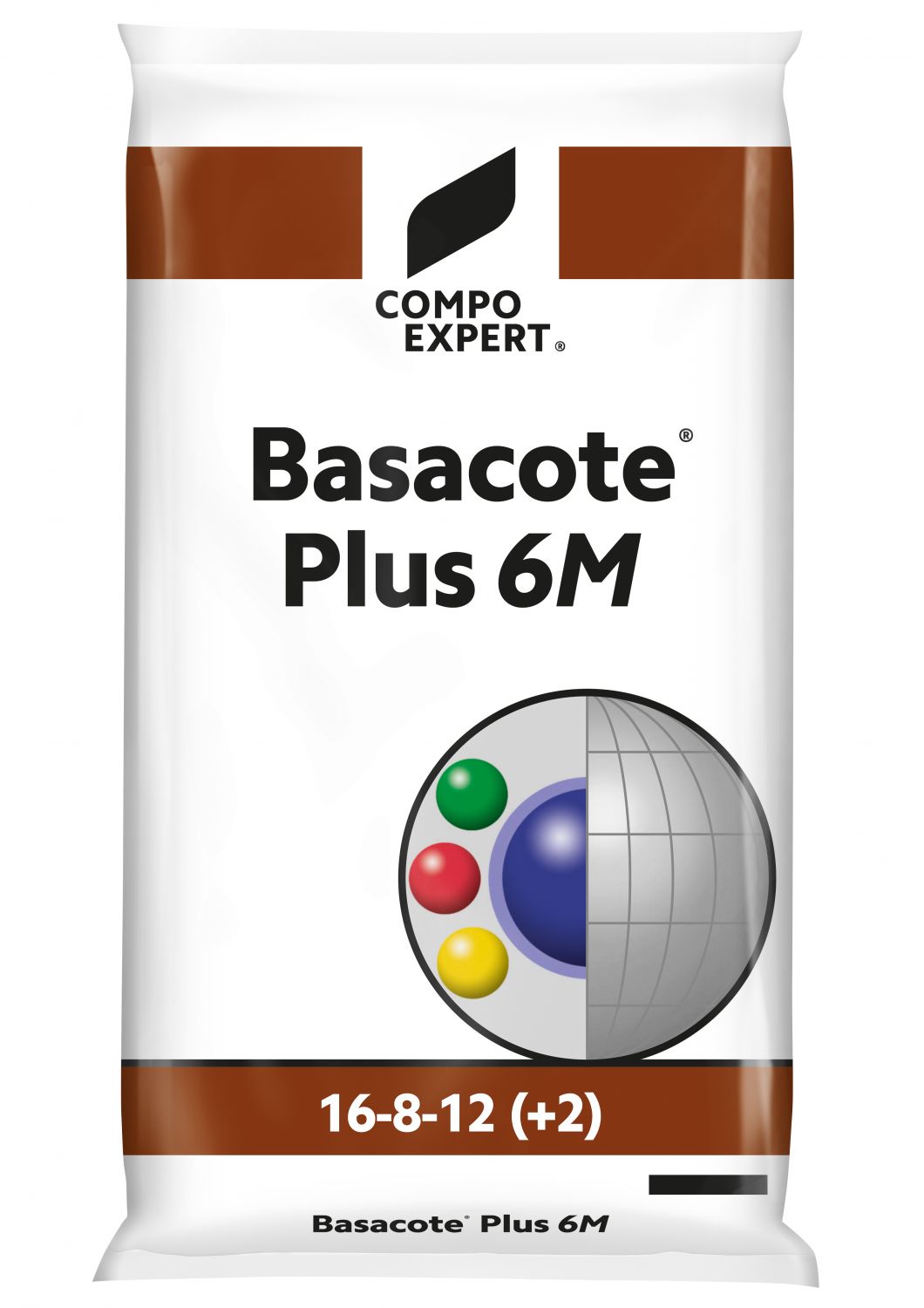 BASACOTE 6 M  NPK 16-8-12 + 2 MgO - 25 KG