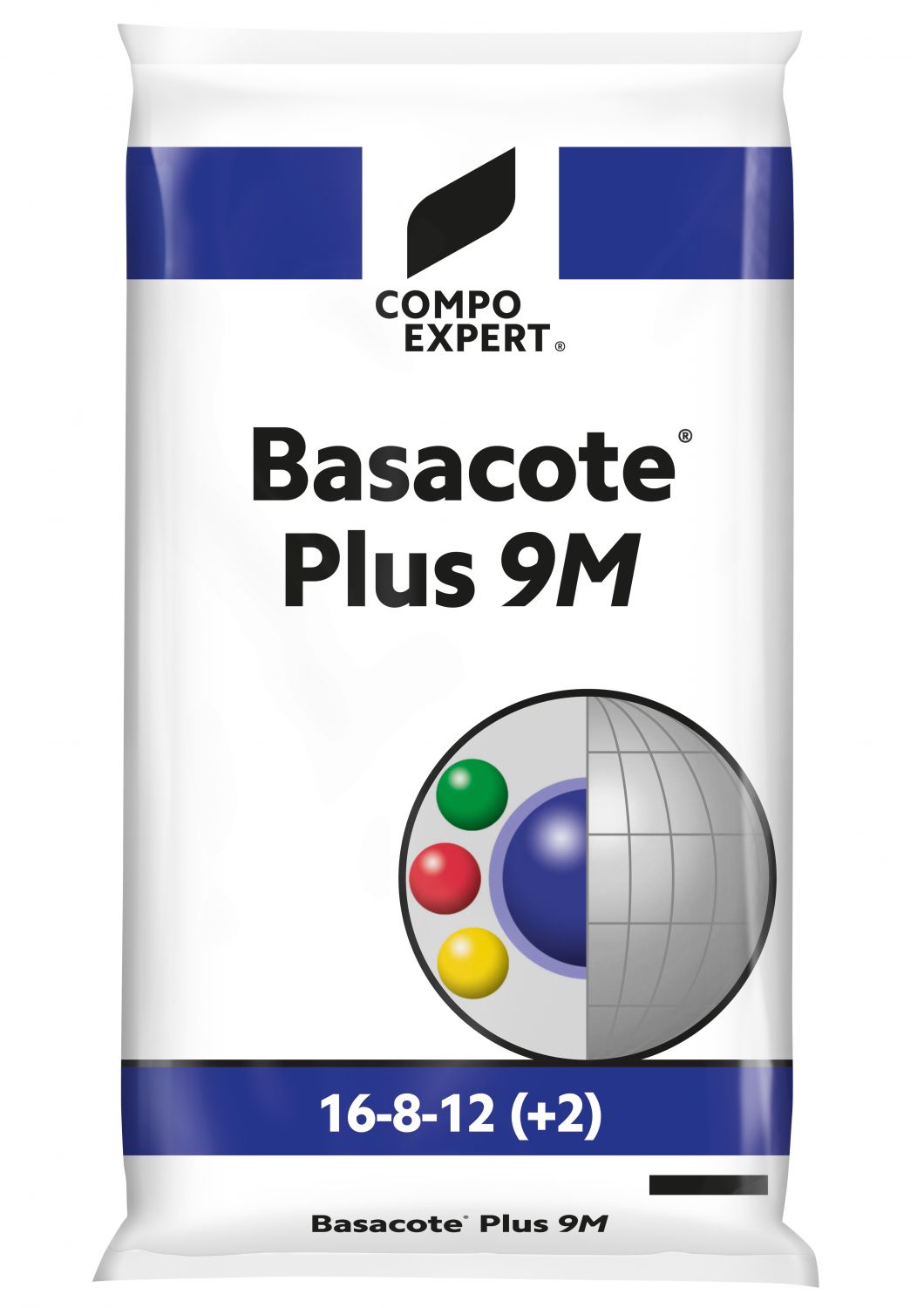 BASACOTE 9 M   NPK 16-8-12 + 2 MgO - 25 KG