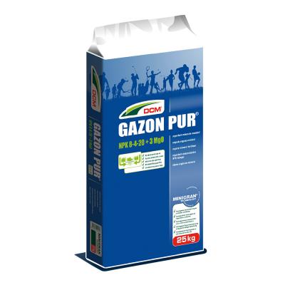 DCM GAZON PURE MINIGRAN NPK 8-4-20 + 3Mg - 25 KG