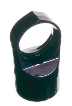 DOORVOERKOP Ø60/42MM RAL9005 ZWART