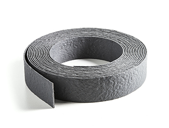 ECO-AFBOORDING RECYLAT ROL 25 M X 14 CM X 0.7 CM GRIJS
