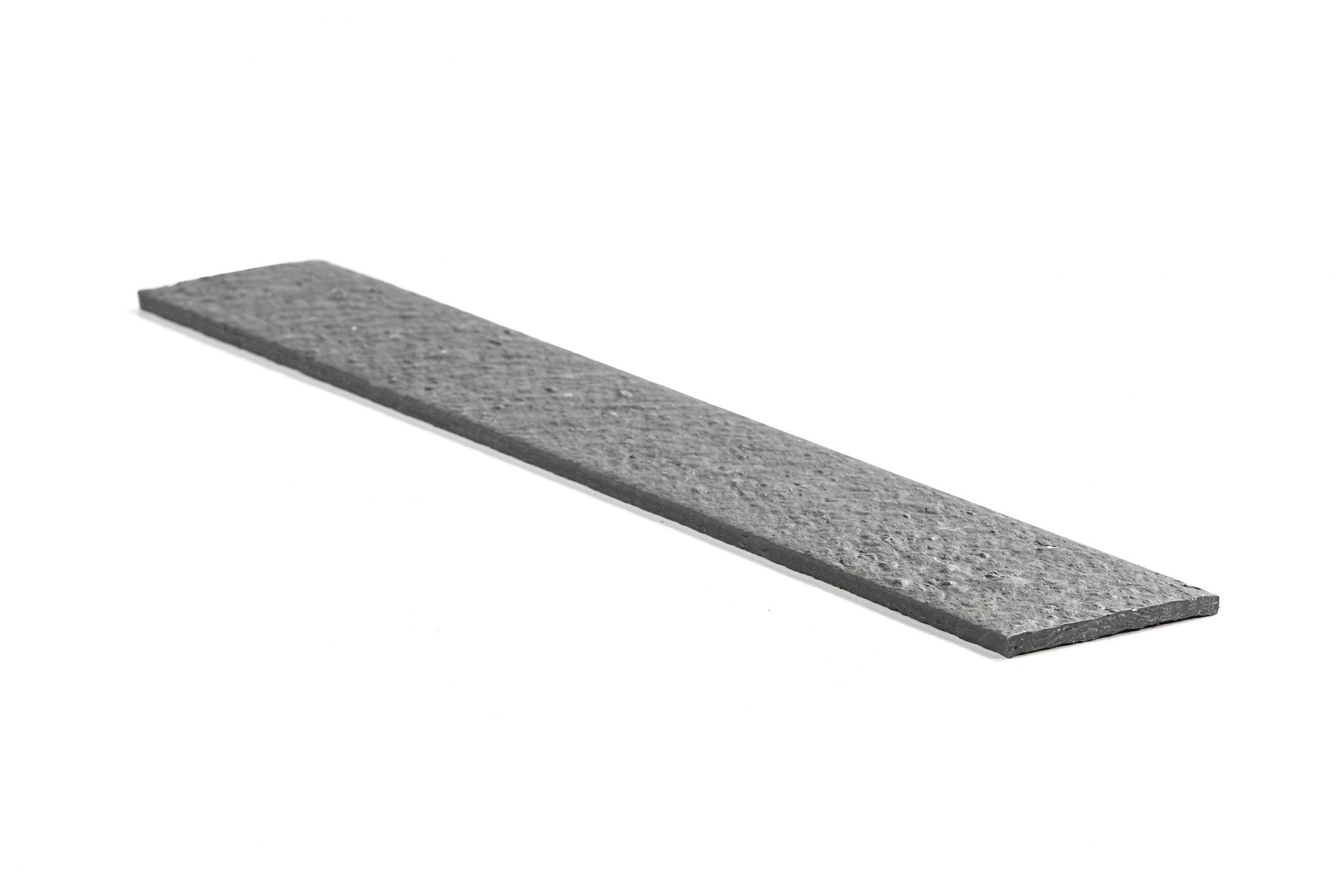 ECO-AFBOORDING RECYLAT RECHT 2 M X 14 CM X 1 CM GRIJS