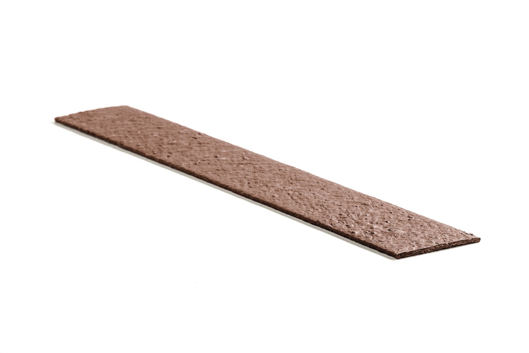 ECO-AFBOORDING RECYLAT RECHT 2 M X 14 CM X 1 CM BRUIN