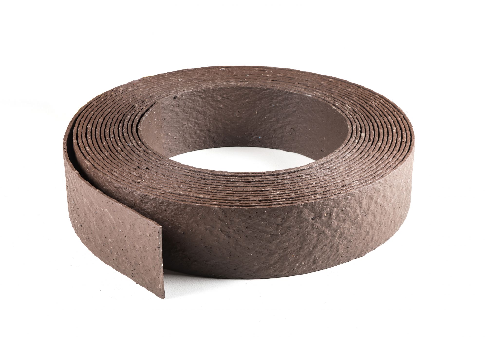 ECO-AFBOORDING RECYLAT ROL 25 M X 14 CM X 0.7 CM BRUIN