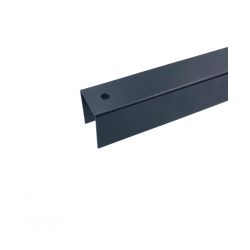 H-GLEUFPAAL AFWERKPROFIEL 45/37/45/2000MM RAL9005 ZWA