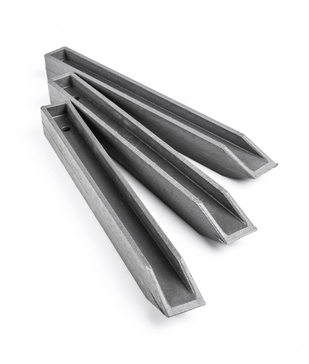 ECO-AFBOORDING RECYPIC H-PAAL 4 x 4 x 38 CM GRIJS
