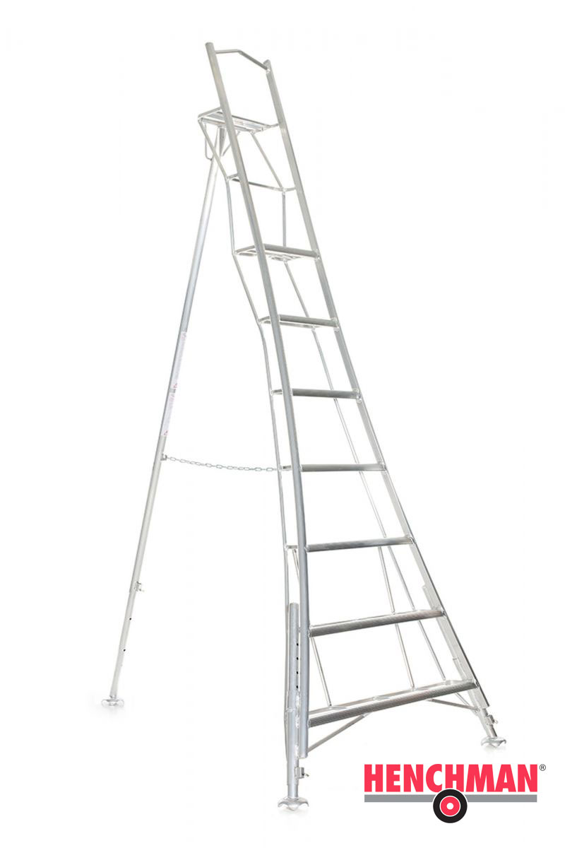 HENCHMAN LADDER PLATFORM 240 CM Van den Bergh