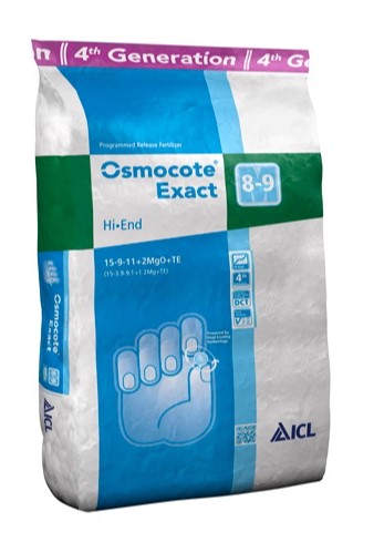 ICL OSMOCOTE EXACT STANDARD NPK 15-9-11+2MgO+TE 8-9 M - 25 KG