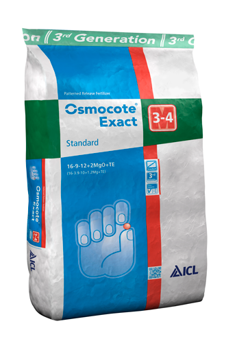 OSMOCOTE EXACT 12-8-19+1.8MgO+te HIGH K 3-4M - 25 KG