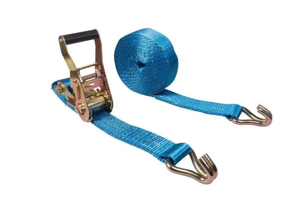 SJORBAND BLAUW 2-DELIG (0.5M+8.5M) 2000/4000daN GESLOTEN HAAK