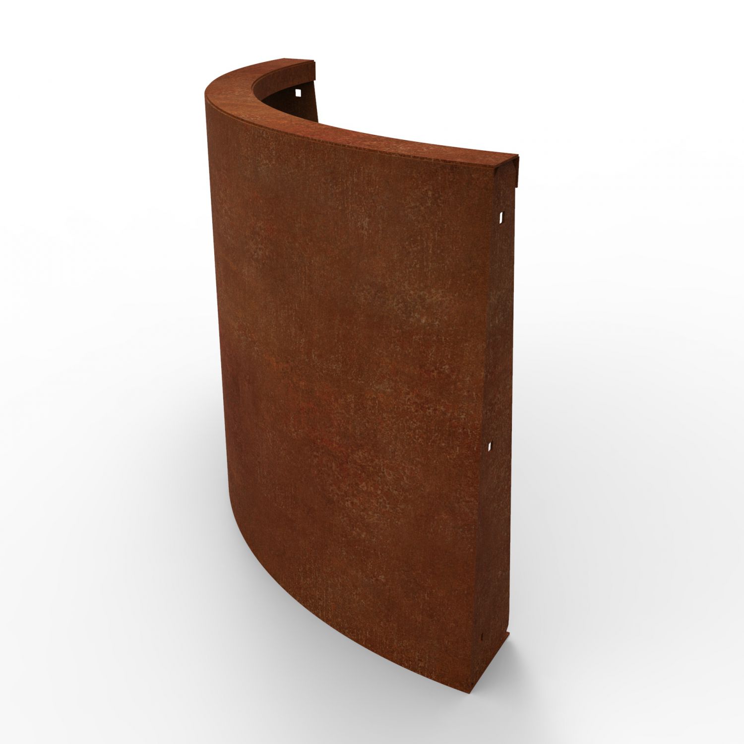 BUITENBOCHT PANEEL IN CORTEN® 50CMX H 21CM