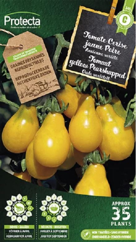 TOMAAT  YELLOW PEARSHAPPED