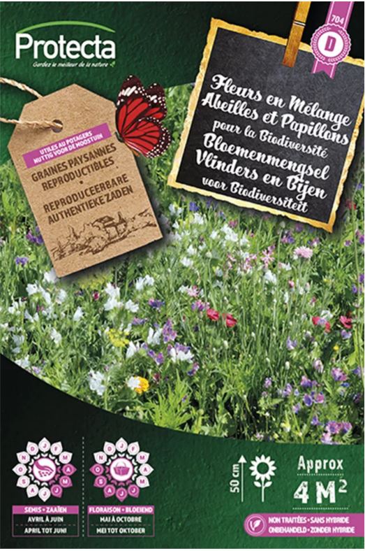 BLOEMEN VOOR VLINDERS EN BIJEN