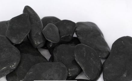 FLAT PEBBLES BLACK 30/60 - / TON