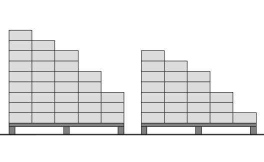 ONVOLLEDIGE PALLET