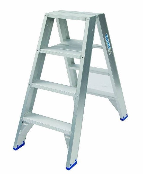 DUBBELE TRAPLADDER - 2X4