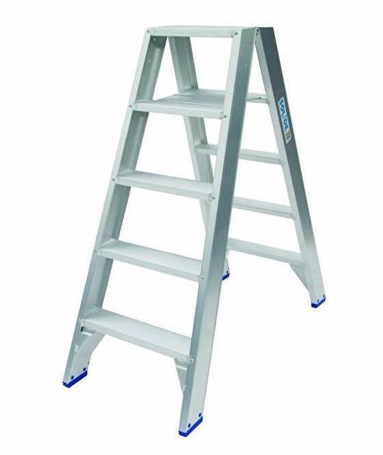 DUBBELE TRAPLADDER - 2X5