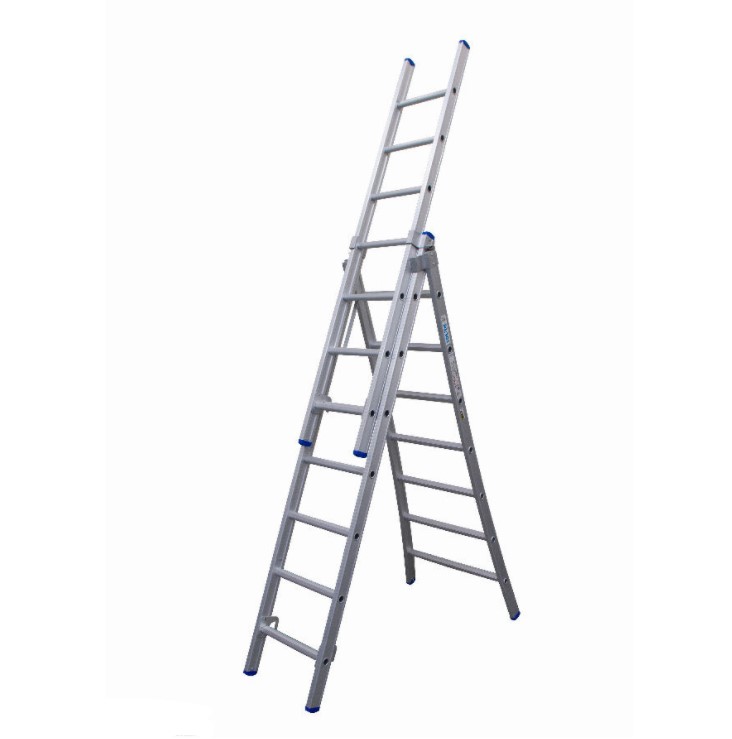 OMVORMBARE LADDER 3-DELIG - 3X7