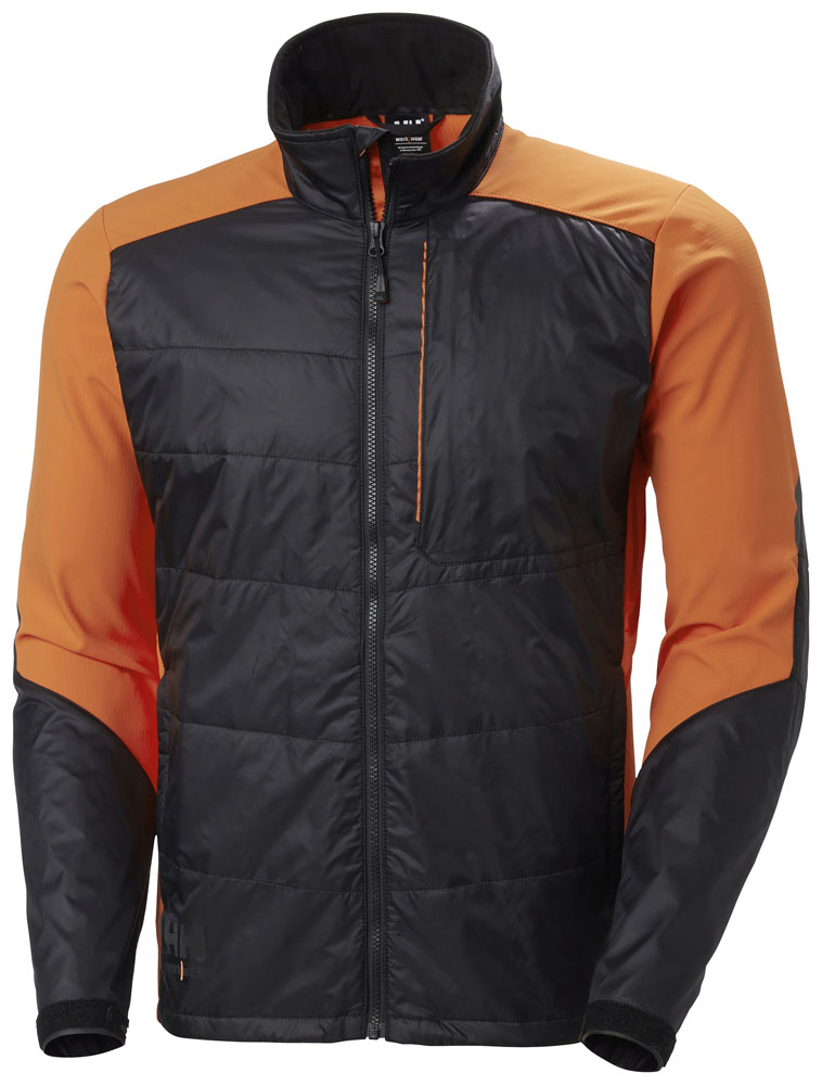 KENSINGTON INSULATED JACKET 992 BLACK/DARK ORANGE 2XL