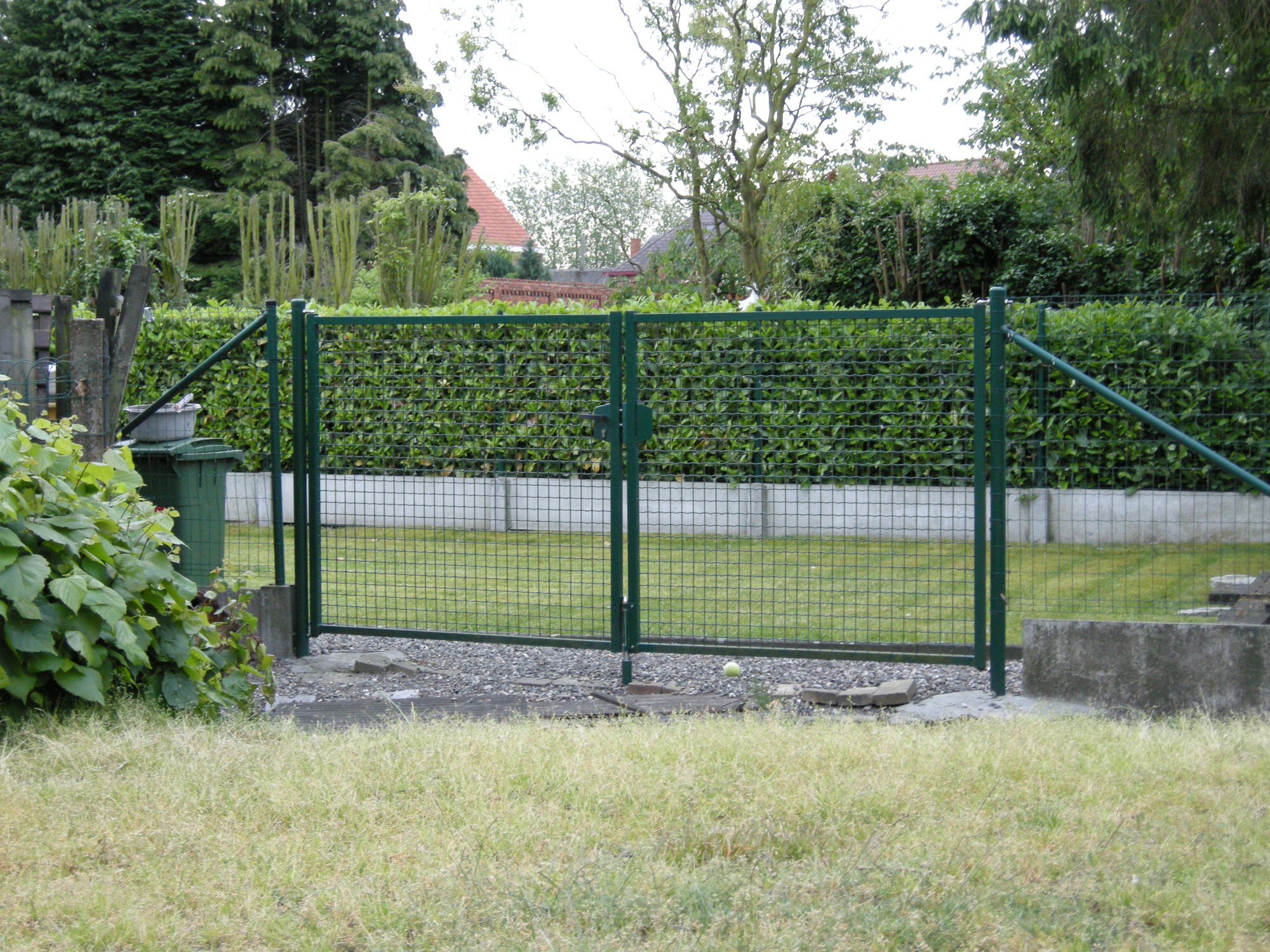 markt Leeds reservering DUBBELE TUINPOORT GROEN - 3 M BR X 2 M HG | Van den Bergh