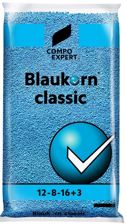 BLAUKORN CLASSIC NPK 12-8-16 + 3 MgO - 25 KG