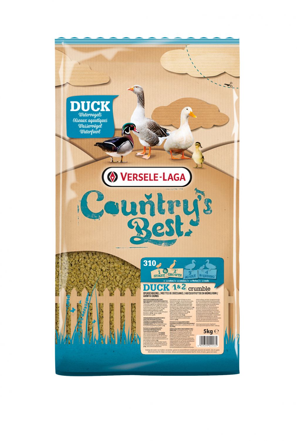 DUCK 1 & 2 CRUMBLE 5 KG