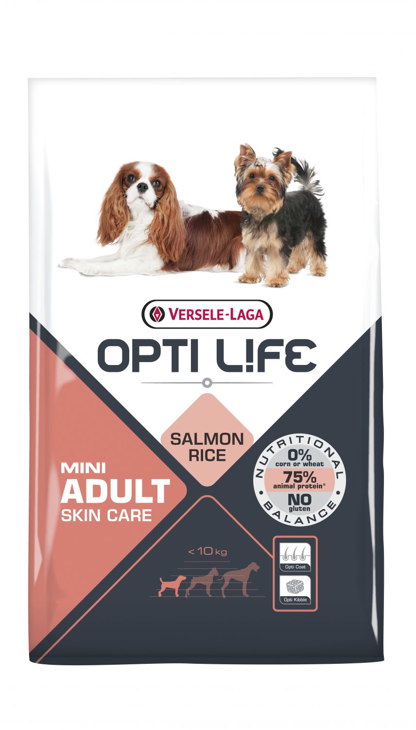 OPTI LIFE ADULT SKIN CARE MINI 7,5 KG