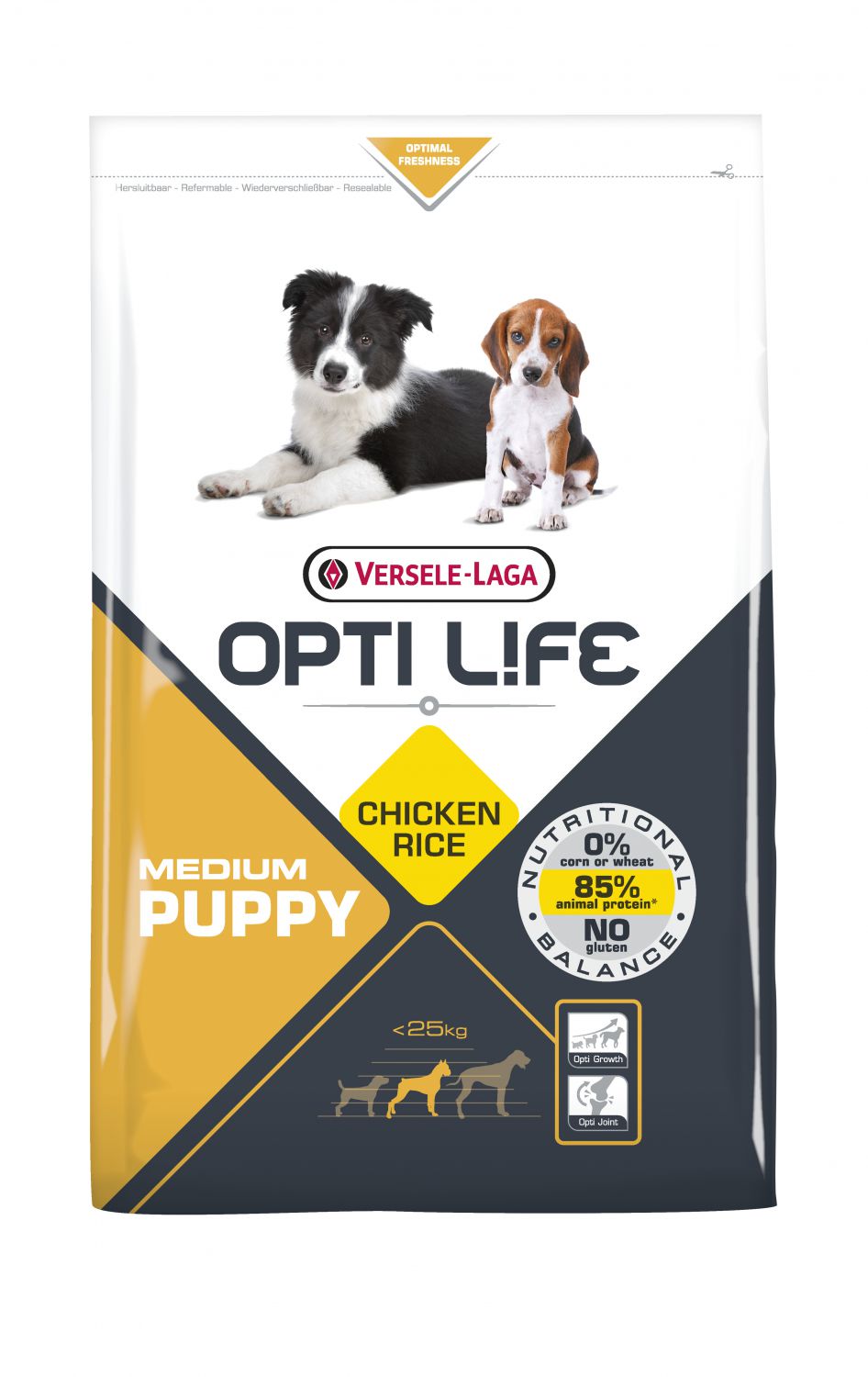 OPTI LIFE PUPPY MEDIUM 2,5 KG