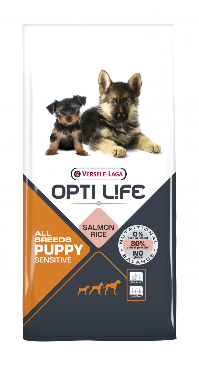 OPTI LIFE PUPPY SENSITIVE ALL BREEDS 12,5 KG