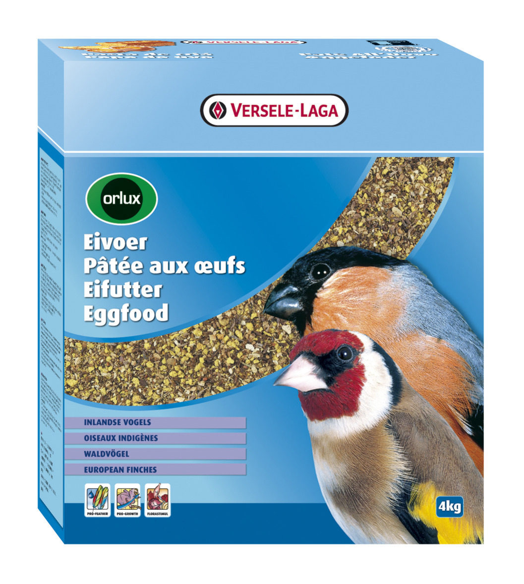 ORLUX EIVOER DROOG INLANDSE VOGELS 4 KG