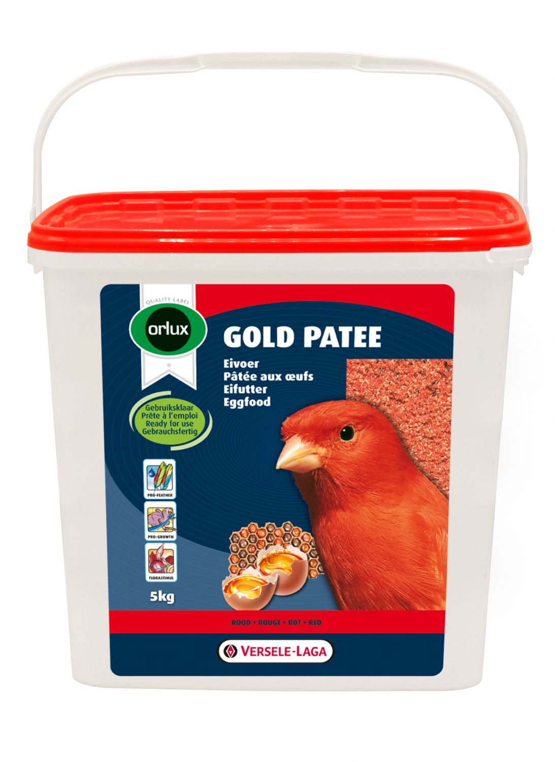 ORLUX GOLD PATEE KANARIES ROOD 5 KG