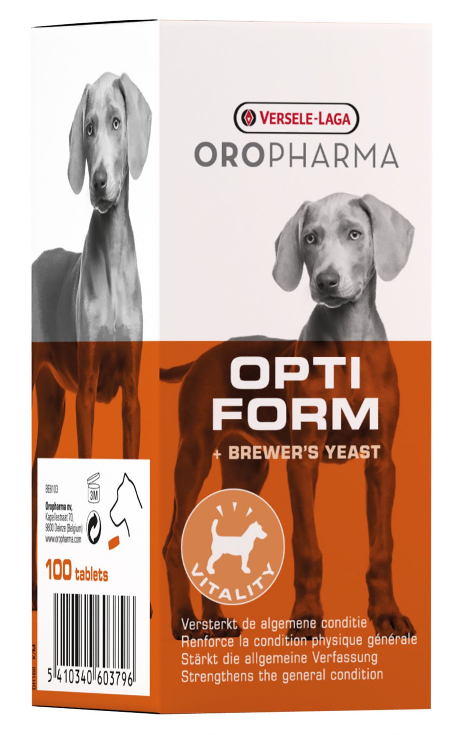 OROPHARMA OPTI FORM 100 TABL