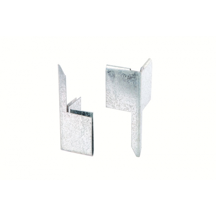 MEVOSTEEL HOEKSTUK 90° VERZINKT - 21 x 10.2 CM (tot einde voorraad)