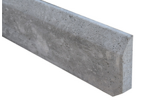BOORDSTEEN AFLOPEND TYPE W 100 X 1-3 X 30 CM