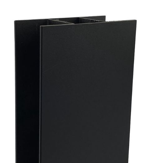 H-GLEUFPAAL Ø42 X 2750MM RAL9005 ZWART STR