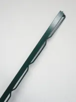 [ML18G] DRAADAANSLUITPROFIEL/MUURLAT 180CM GROEN