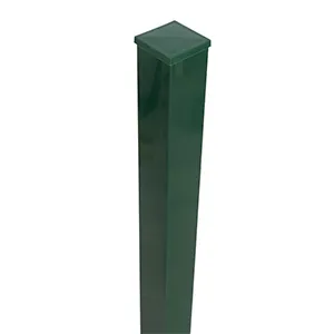 [VP24G] VIERKANTE PAAL GROEN  6 x 6 x 240 CM