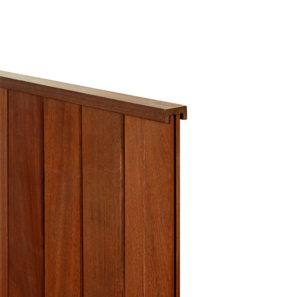 [AZAFDKPRDMW] AZOBE AFDEKPROFIEL DAMWAND 45 X 90 MM - 250 CM