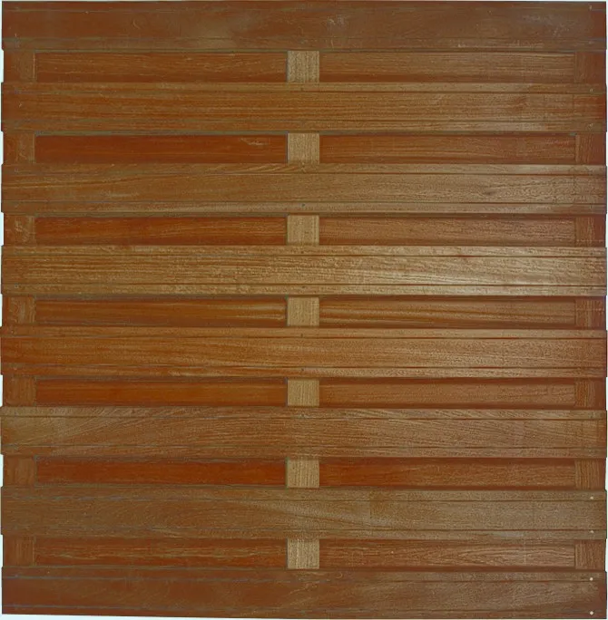 HARDHOUT SCHERM MASSIEF 180 x 180 CM