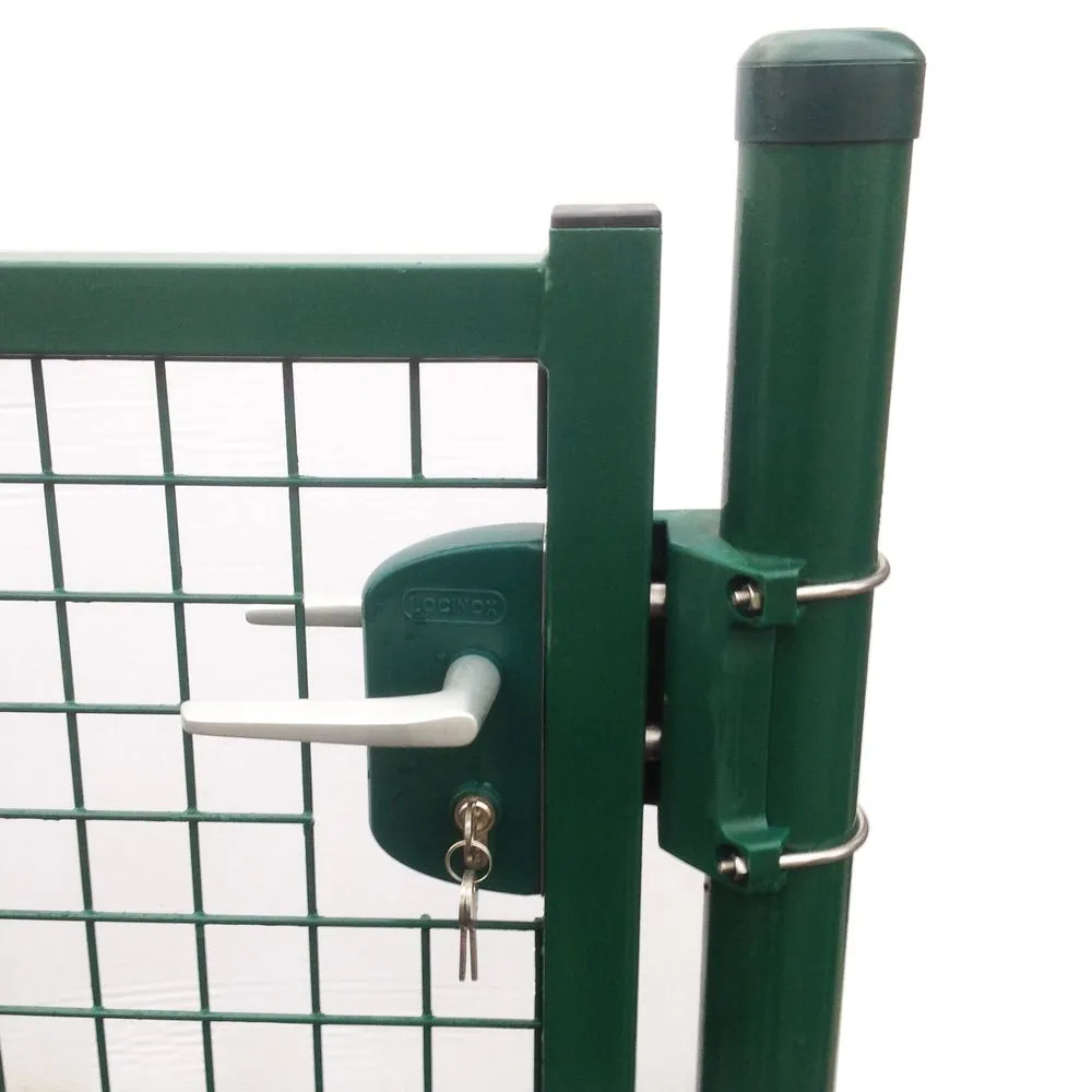 [PJ100100DSV] ENKELE TUINPOORT RAL6005 GROEN (B100 X H100CM)