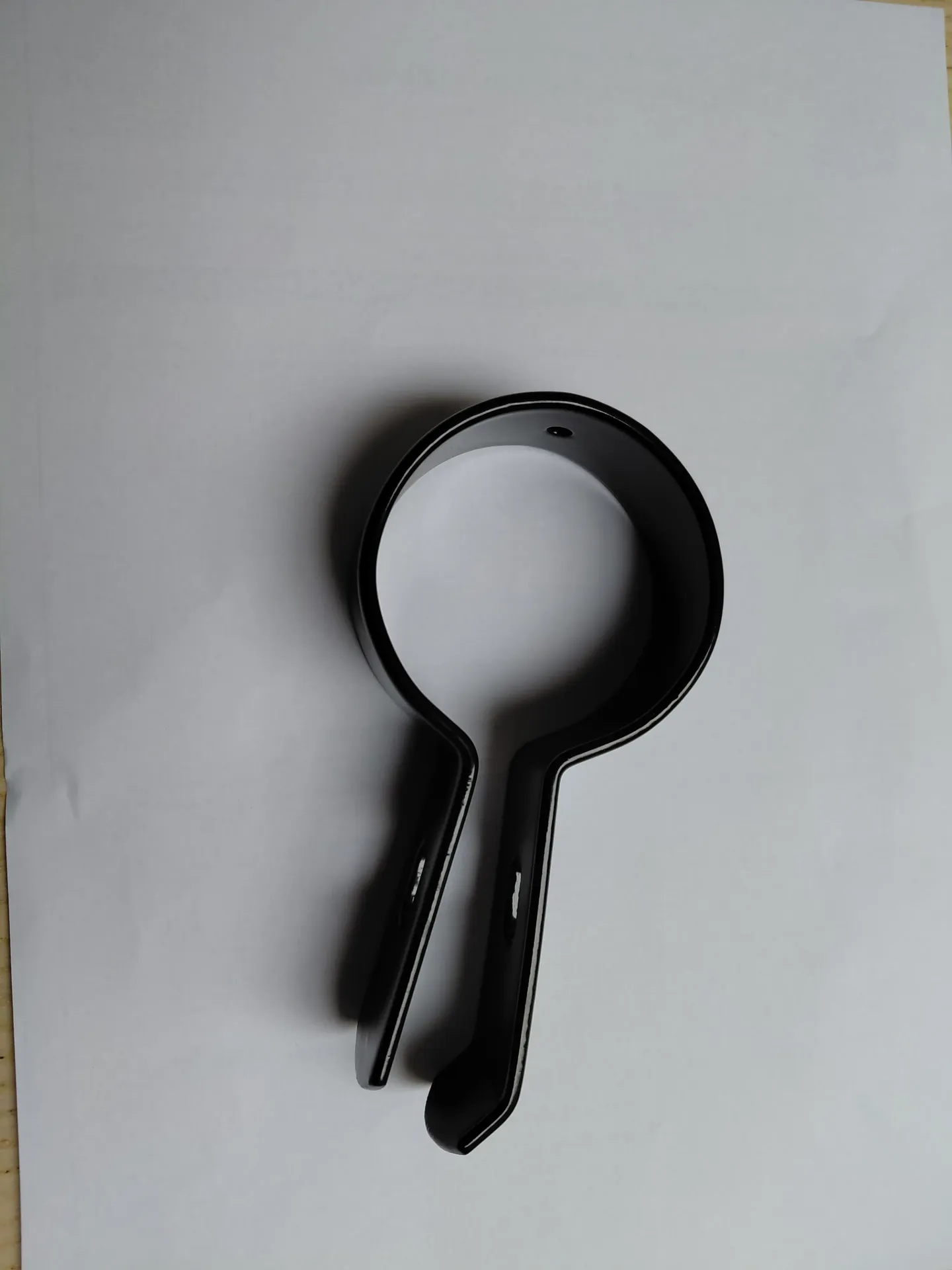 [LNGLPNDBGL] LANGLIP EINDBEUGEL Ø 60 (RAL9005 ZWART)