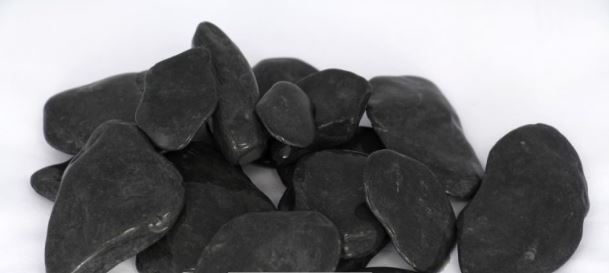 [V-FLBL30-60BB] FLAT PEBBLES BLACK 30/60 (BB 1500)