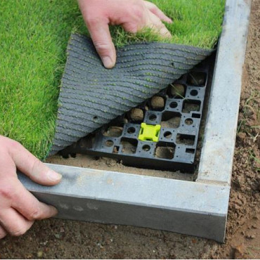 DRAINBASE BEVESTIGINGSSDOP GREEN (incl. schroeven+bit) - 50 ST